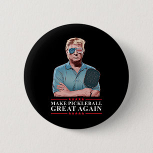 Funny Trump Picklell Make Picklell Great Again 2 Inch Round Button