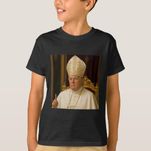 Funny Trump Pope Meme Gear Catholic Vatican Republ T-Shirt