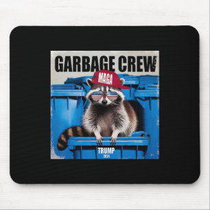 Funny Trump’s Supporters Are Garbage Joe Biden Gar Mouse Pad