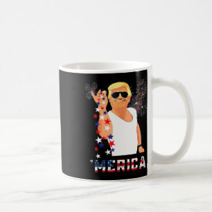 Funny Trump Salt Merica Freedom 4th Of July Gifts  Coffee Mug