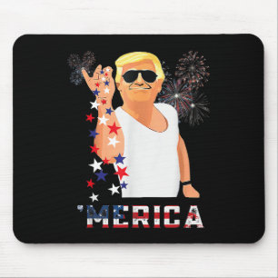 Funny Trump Salt Merica Freedom 4th Of July Gifts Mouse Pad
