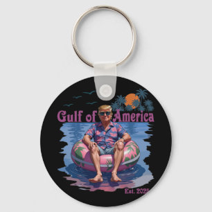 Funny Trump Shirt Gulf Of Us America 2025 Trump Me Keychain