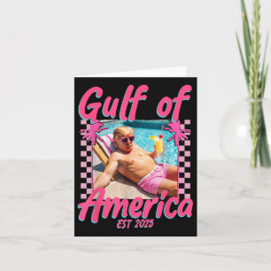 Funny Trump Shirt Gulf Of Us America Est 2025 _1  Card