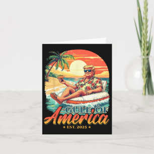 Funny Trump Shirt Gulf Of Us America Est 2025 1  Card
