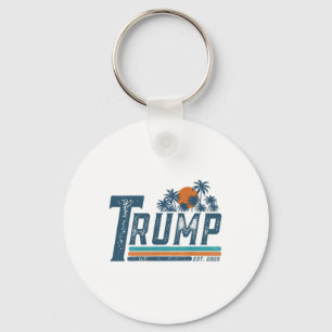 Funny Trump Shirt Gulf Of Us America Est 2025 (2 S Keychain