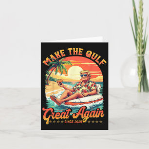 Funny Trump Shirt Make The Gulf Great Trump Merc Card