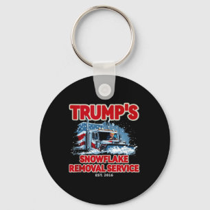 Funny Trump Snowflake Removal 2024 Election Hilari Keychain
