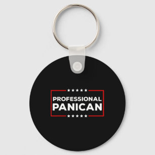 Funny Trump Tariffs Professional Panican Keychain