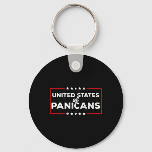 Funny Trump Tariffs Proud Panican United States Of Keychain