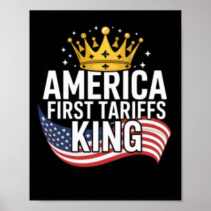 Funny Trump Tariffs Work Stock Market Pump Tariff Poster