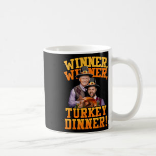 Funny Trump Vance Winner Winner Turkey Dinner Than Coffee Mug