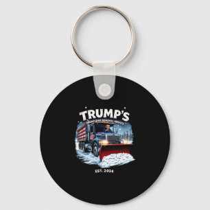 Funny Trump Victory Snowflake Removal Service Trum Keychain
