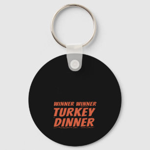 Funny Trump Winner Turkey Dinner Thanksgiving Dadd Keychain