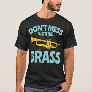 Funny Trumpet Brass Instrument Marching Band T-Shirt