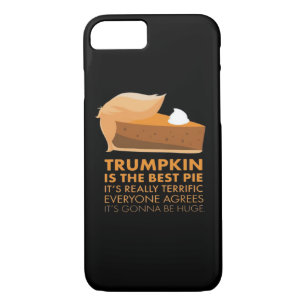 Funny Trumpkin Pie Case-Mate iPhone Case