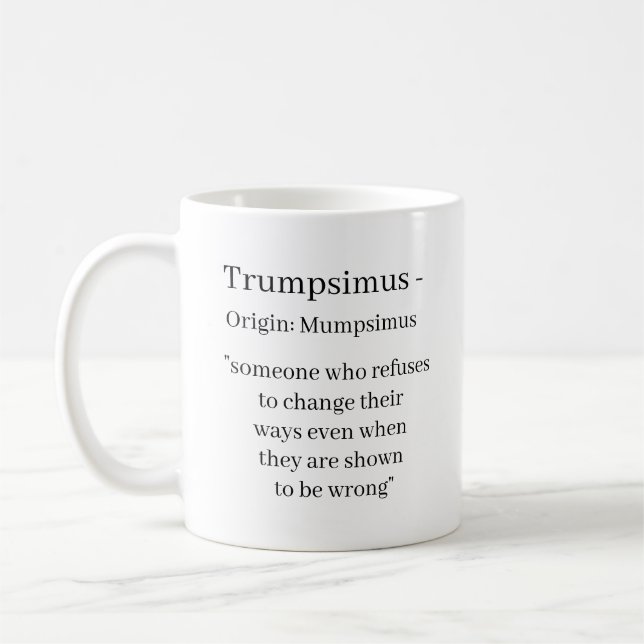 Funny Trumpsimus Mug (Left)