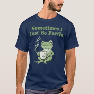 Funny Tshirts Funny Adult Humor Farting Frog M2047