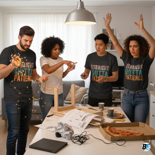 Funny tshirts, Straight Outta Patience T-Shirt (Creator Uploaded)