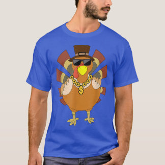 Funny Turkey Day Blessed Thanksgiving Dinner Cool  T-Shirt