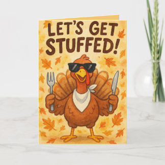Funny Turkey Day Card – Hilarious Thanksgiving Hum