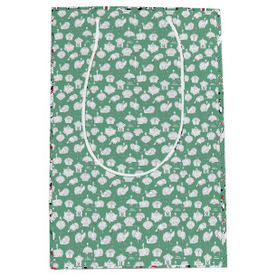 Funny Turkeys and Christma on the Farm! Medium Gift Bag