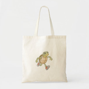 Funny Turtle Cartoon Tote Bag