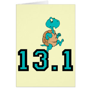Funny turtle half marathon