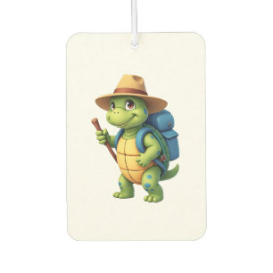 Funny Turtle Hiking Graphic Camping Lover Adventur Air Freshener