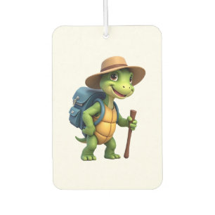 Funny Turtle Hiking Graphic Camping Lover Adventur Air Freshener