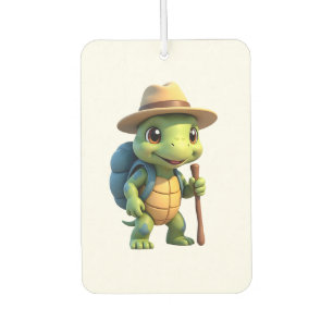 Funny Turtle Hiking Graphic Camping Lover Adventur Air Freshener