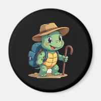 Funny Turtle Hiking Graphic Camping Lover Adventur