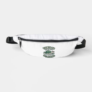 Funny Turtle Make Me Happy Vintage Fanny Pack