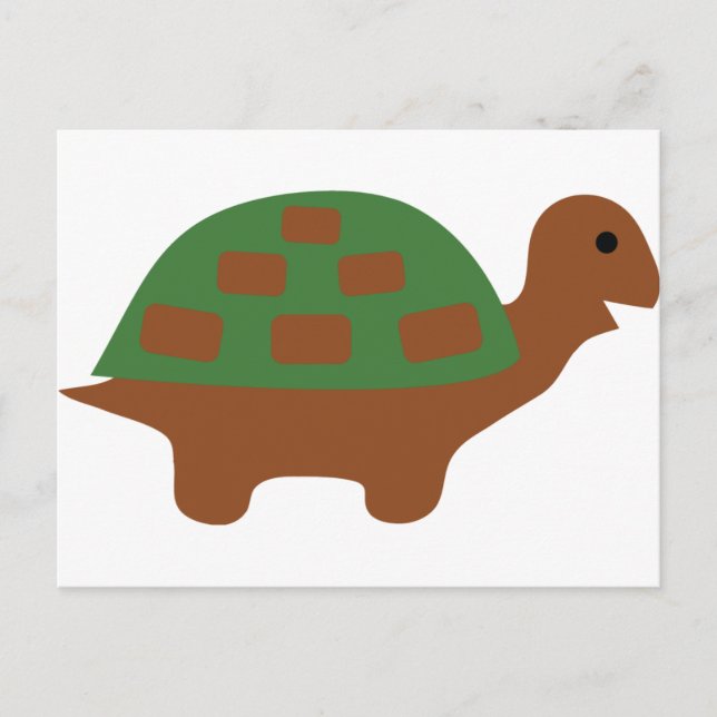funny turtle postcard (Front)