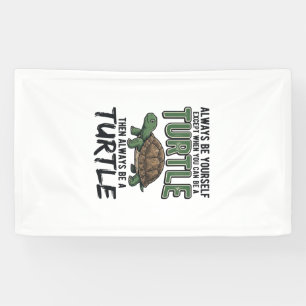 Funny Turtle Quote Vintage Vector Design_1 Banner