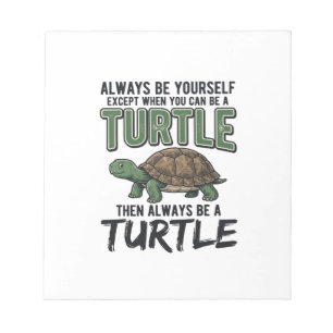 Funny Turtle Quote Vintage Vector Design_1 Notepad