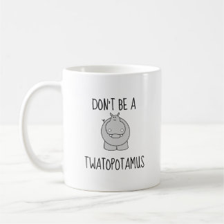 Funny Twatopotamus Mug