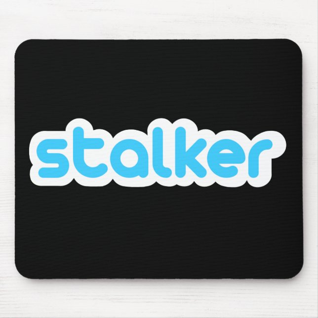 Funny tweet mouse pad (Front)