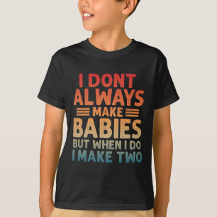 Funny Twin Fathers Day Ba2 T-Shirt