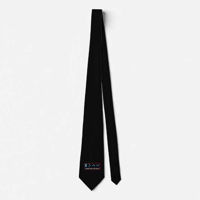 Funny Type 1 Diabetes - Diabetic Gift Health Tie (Front)