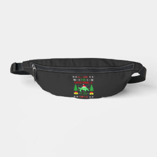 Funny Ugly All I Want For Christmas Is A Sea Turtl Fanny Pack