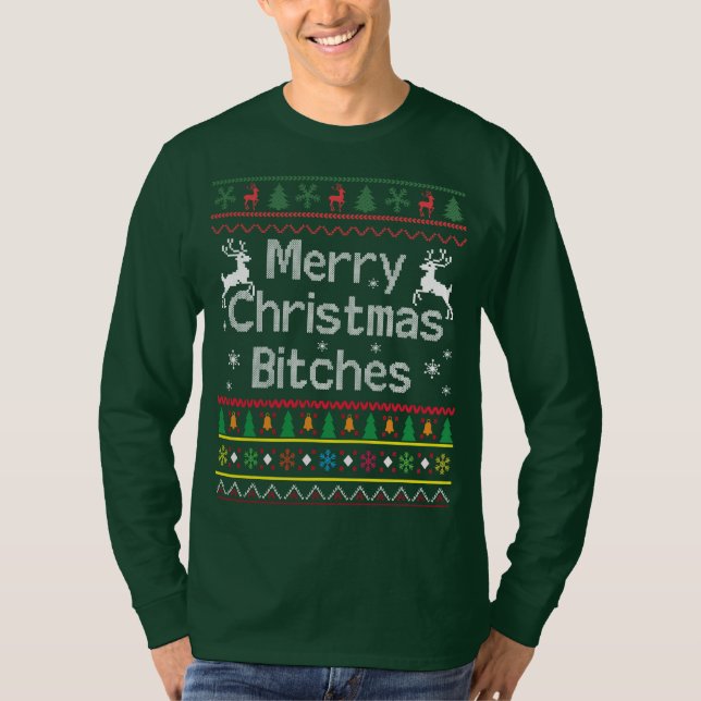 Funny Ugly Christmas Sweater (Front)