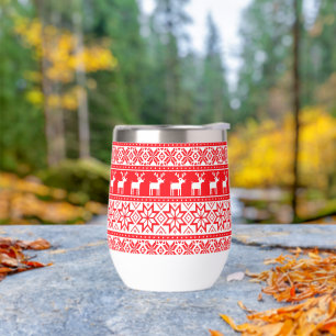 Funny Ugly Christmas Sweater Nordic Reindeer 