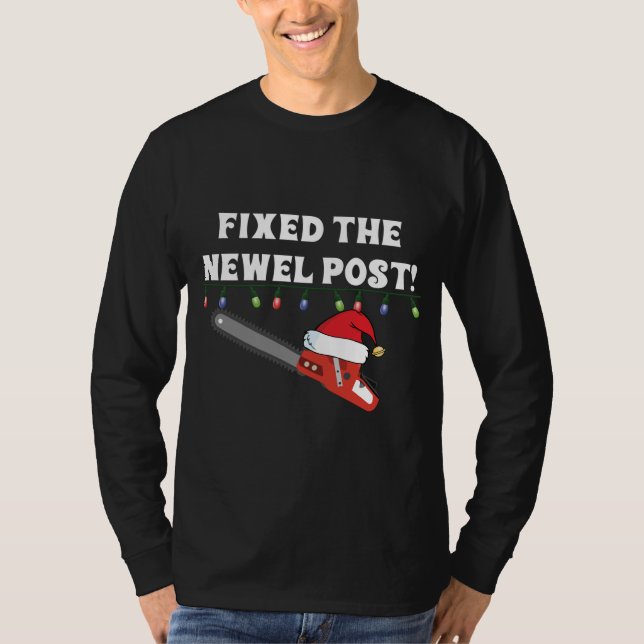 Funny Ugly Christmas Sweater Party Idea Fixed the  (Front)