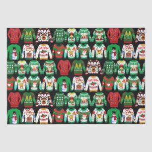 Funny Ugly Christmas Sweaters  Tissue Paper