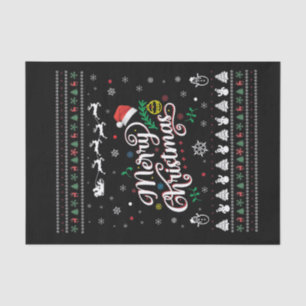 Funny Ugly  Merry Christmas Tissue Paper