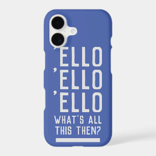 Funny UK Police Theme with Police Officer Slogan.