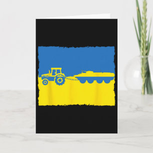 Funny Ukraine Farmer Tractor Steals A Russian Tank Card