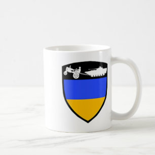 Funny Ukraine Farmer Tractor Towing Tank Meme Coffee Mug