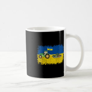 Funny Ukrainian Farmer Steals Tank Meme I Stand Wi Coffee Mug