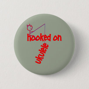Funny Ukulele 2 Inch Round Button